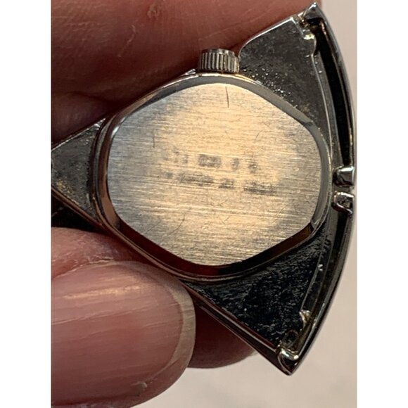 Quartz Fan Watch with Chain Silver Tone Necklace READ - Picture 7 of 8